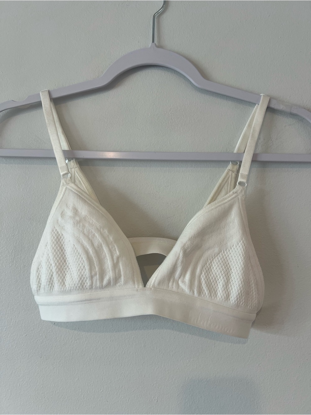 lululemon athletica Cream Wireless Bralette